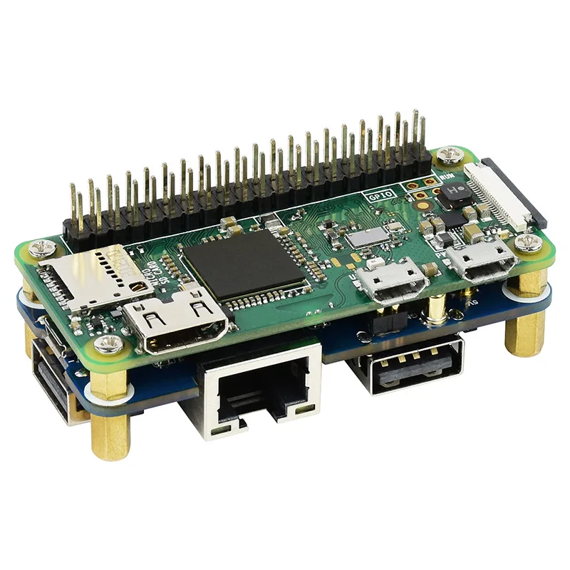 Raspberry Pi ZERO 100Mbps Ethernet Port Module Multi-port USB HUB Expansion Board USB HUB Interface