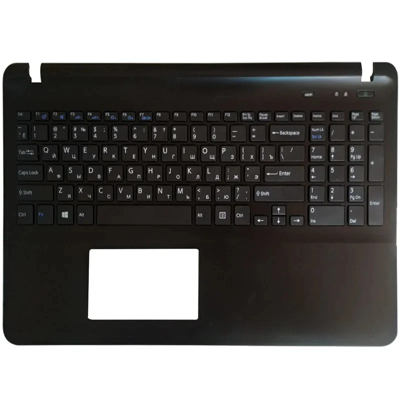 F+ Russian Laptop Keyboard with Palmrest Upper Cover For Sony Vaio SVF152C29U SVF152C29W SVF152C29X SVF152A29L SVF152C29L
