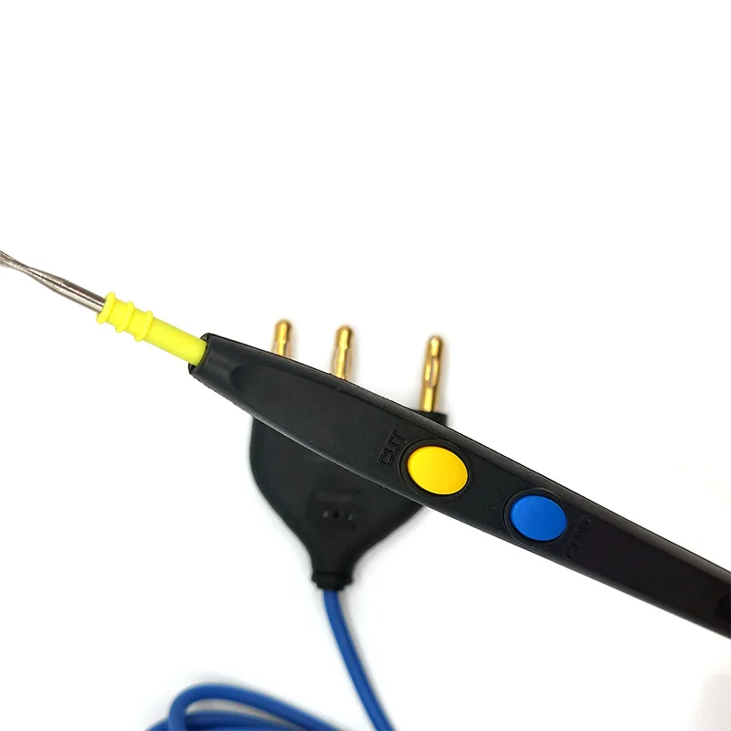 

SJR-A2C Hand Control Reusable Electrosurgical Diathermy Esu Pencil same like E2516H