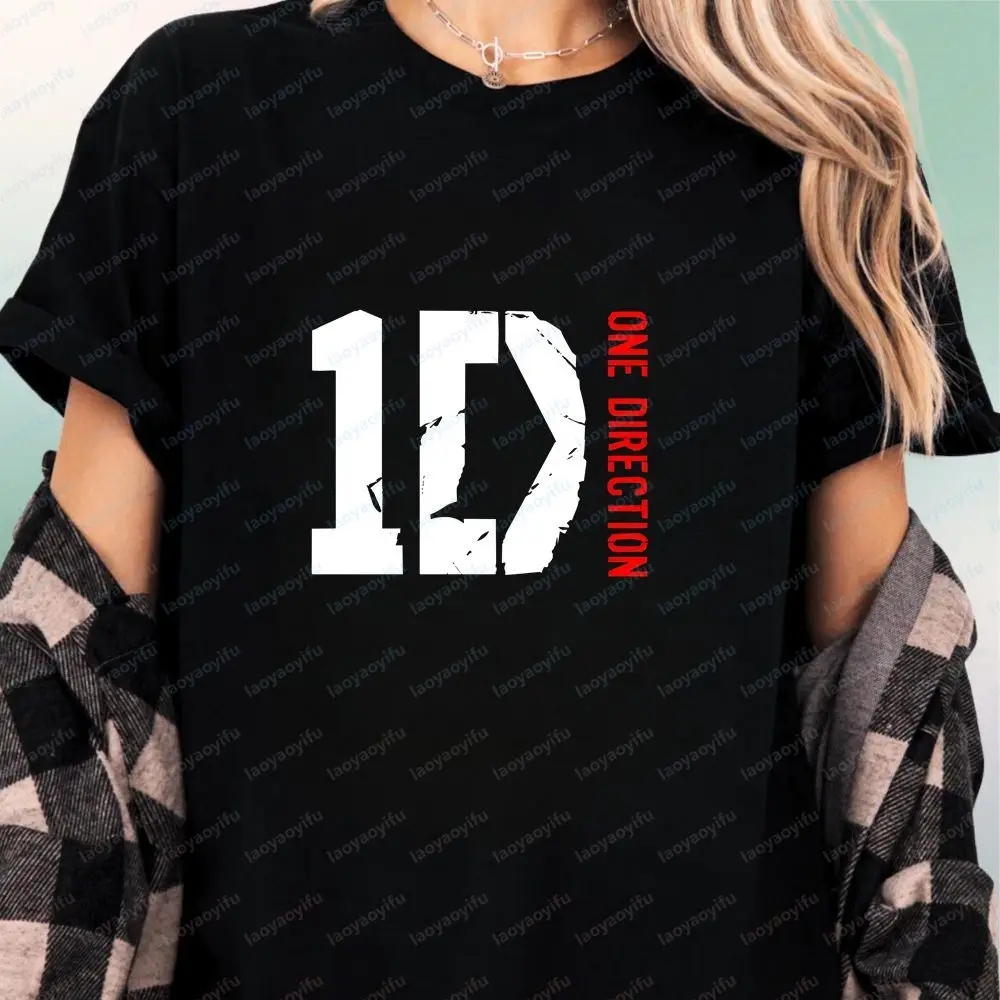 Unique One Direction - Retro Pirated Style Short-sleeved Men's and Women's Round-neck Shirt - Comfortable T-shirt
