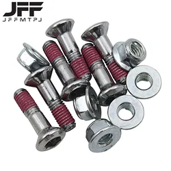 Motorcycle Japan Off-Road M8 Universal Sprocket Bolts Galvanized Nuts Set For HONDA KTM HUSQVARNA YAMAHA KAWASAKI SUZUKI