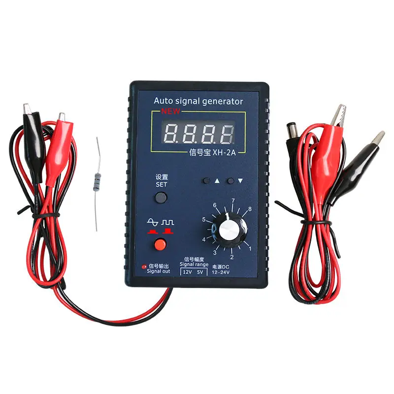 Gerador Portátil do Sinal do Veículo do Automóvel Sensor do Salão do Carro e Sensor da Posição do Virabrequim Medidor do Simulador do Sinal 2hz a 8khz 1224v