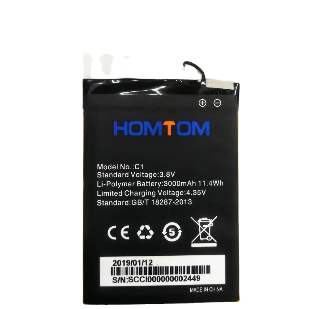 

New Battery for HOMTOM C1 Mobile Phone