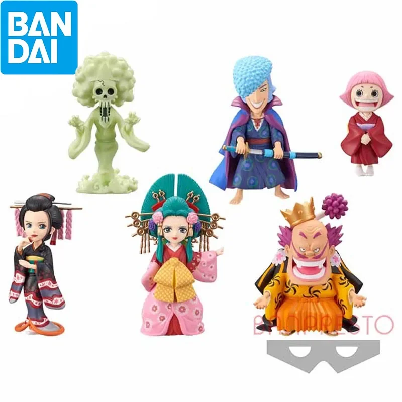 بانداي حقيقية قطعة واحدة الشكل اللعب WCF وانو كونتري 6 روبن بروك دينجيرو كوروزومي أوروتشي أنيمي نموذج الديكور الإبداعية هدية