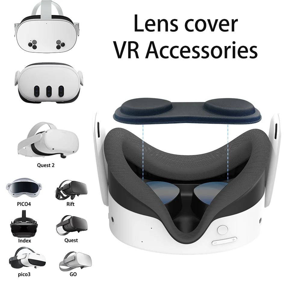 Protect VR Lens Cover for Meta Quest 3/Quest3s/Quest 2/Pico 4/Pico 4 Ultra/Valve Index Lens Cover VR Accessories