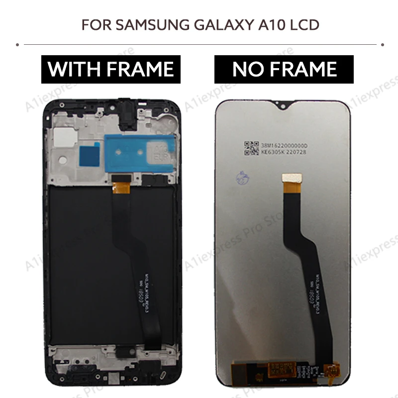 Do Samsung Galaxy A10 A105 wyświetlacz LCD ekran dotykowy Digitizer zgromadzenie 6.2 "A105F A105G A105M A105FN części zamienne LCD — zdjęcie produktu 4