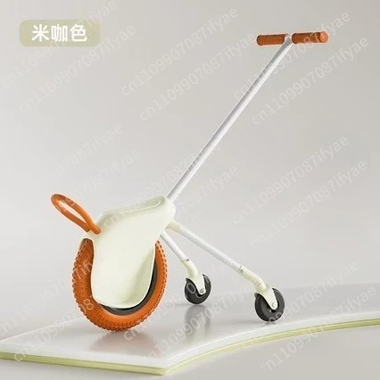 Children's wheelbarrow parent-child competitive car off-road single-wheel baby walking artifact can seat 3-8 year old