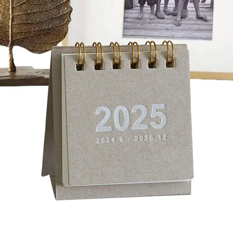

2025 Small Desk Calendar To Do List Daily Weekly Monthly Schedule Table Planner Spiral Calendar Books Planner Calendar Book Time