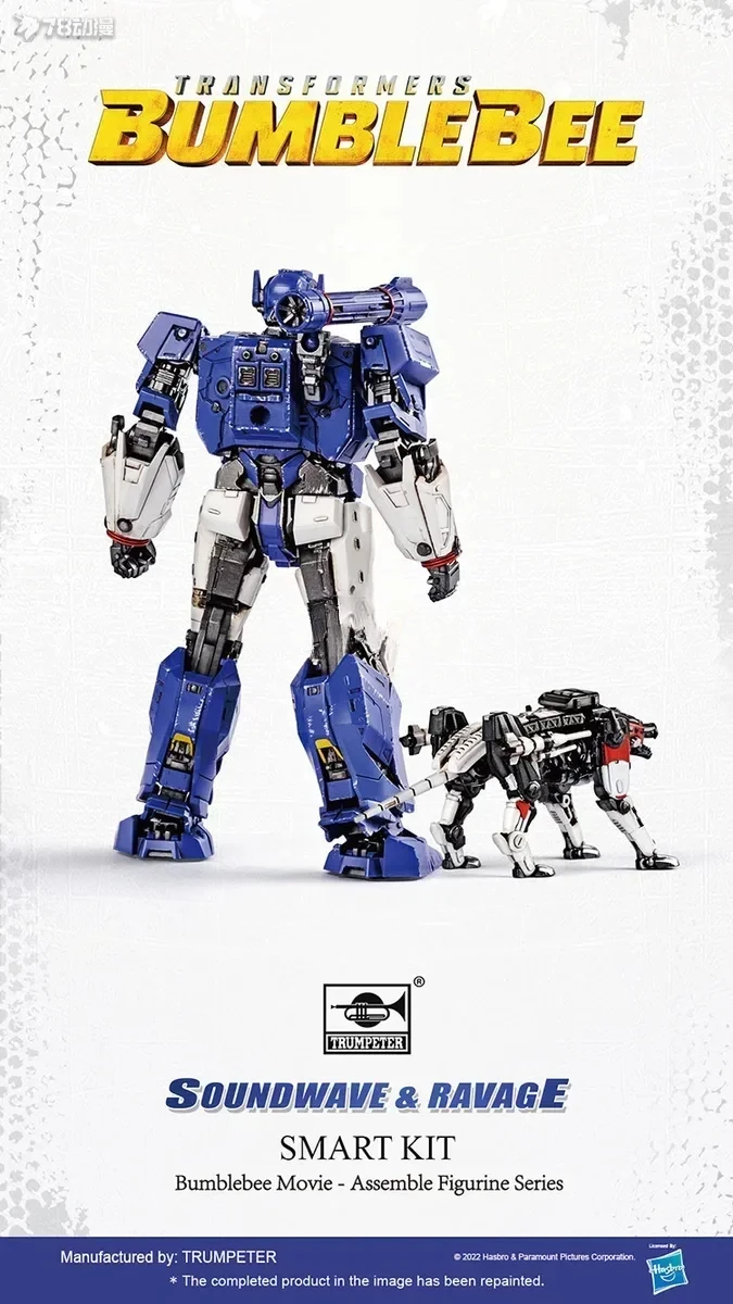 Disponibile Bumblebee Movie Soundwave & Ravage Kit modello in plastica assemblare statuette serie Action Collection Toy Gift
