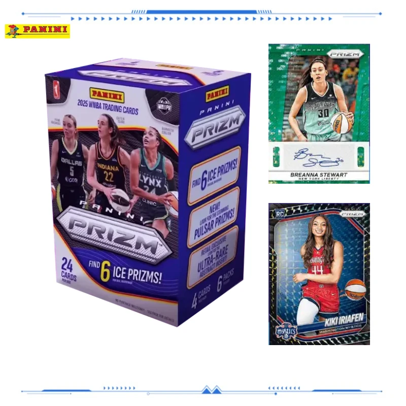 

2025 Panini WNBA Prizm Basketball Card Blaster Mystery Box Genuine Trading Cards Game Toys Holiday Birthday Gifts for Boys Girls