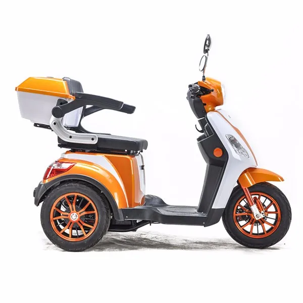 Hot Sale 3-Wheel Electric Tricycle China Lightweight Motorized 800W Power 60V Voltage EEC Passengers Open 150kg