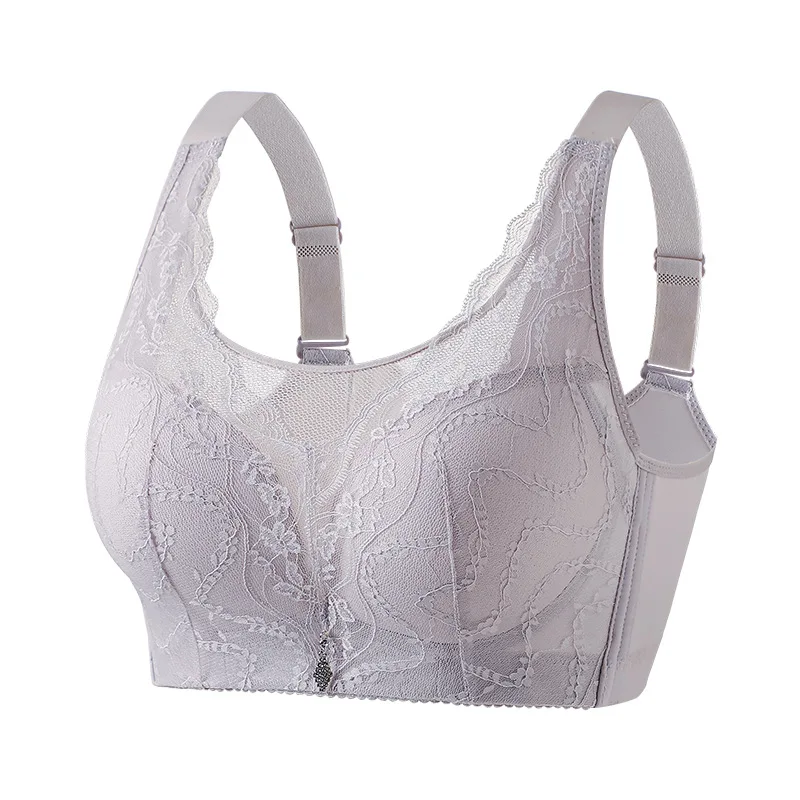 

Thin Full Coverage Bra for Women Comfortable Wireless Lace Bra Breast Collection Adjustable Bralette Signature Underwear