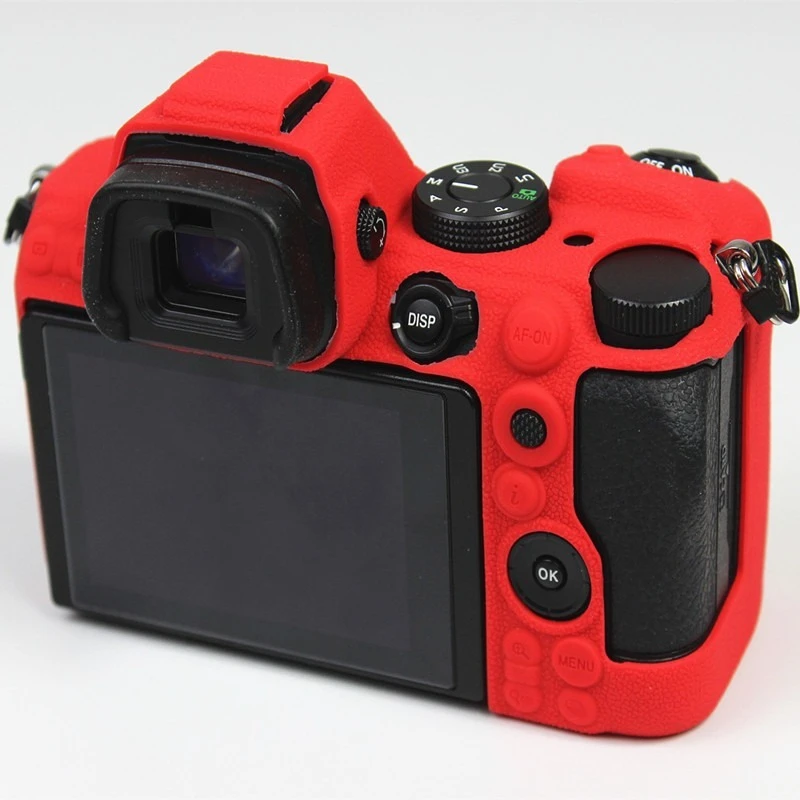 

Camera Silicone Case For Nikon z5 protective cover silicone cover z5 shell + Tempered Glass LCD Protective Film