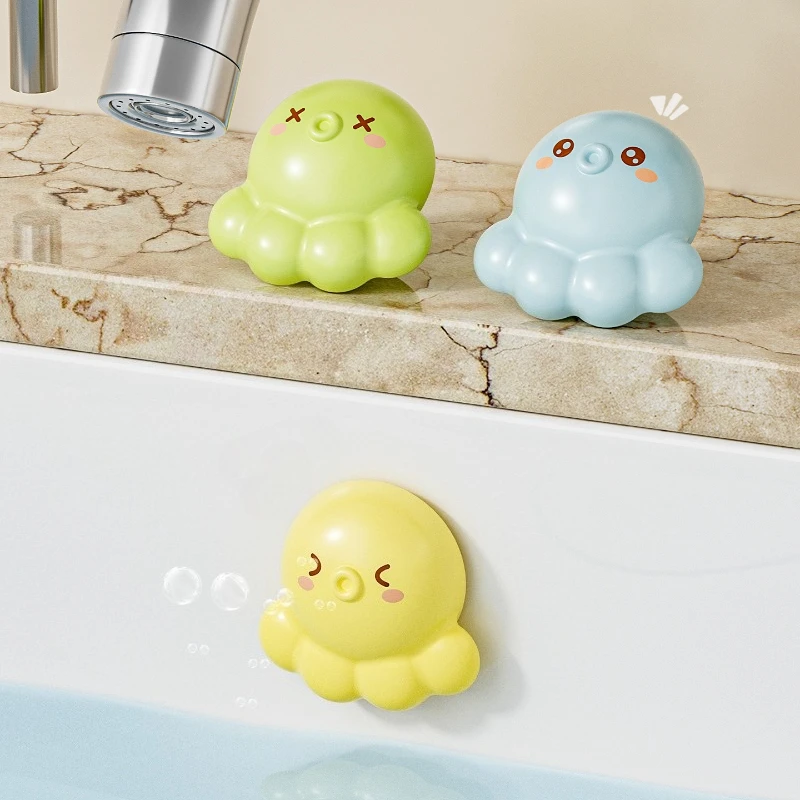 Octopus Shaped Sink Overflow Drain Stopper Anti Odor Sealing Plug for Bathroom Kitchen Sink And Bathtub