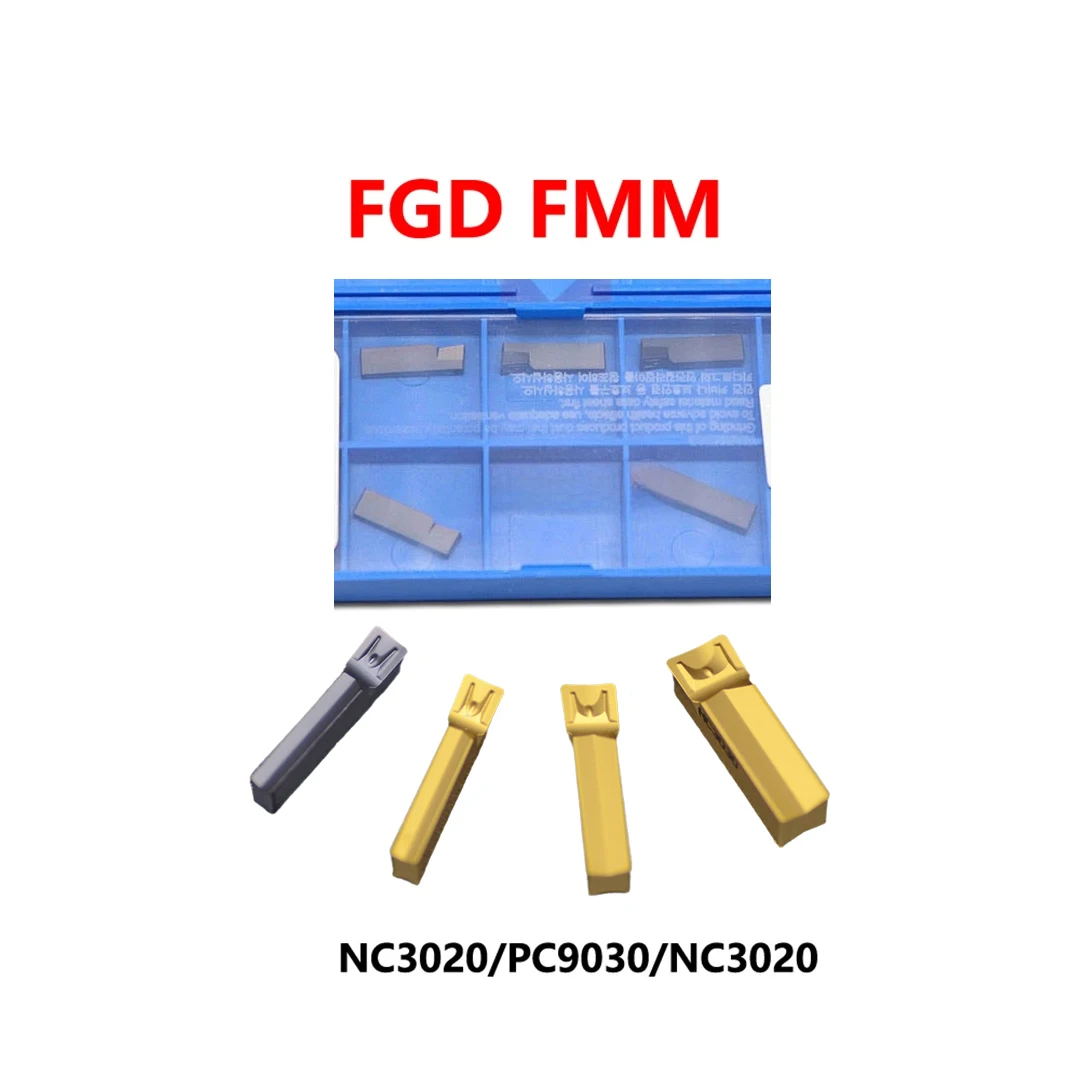 

Оригинальные твердосплавные пластины для обработки канавок FGD FGM FMM FGD300R FGD400R FGD500R FGM300R FGM400R FMM300R FMM500R 03 04 NC3020 NC3030 PC9030