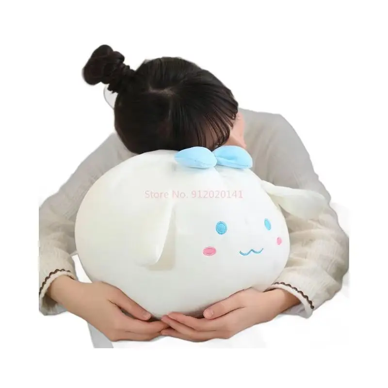 Sanrio 20/30/40Cm Kawaii Pom Pom Purin Cinnamoroll Pluche Kussen Speelgoed Halloween Serie Gevulde Pop speelgoed Voor Meisjes Kinderen Geschenken