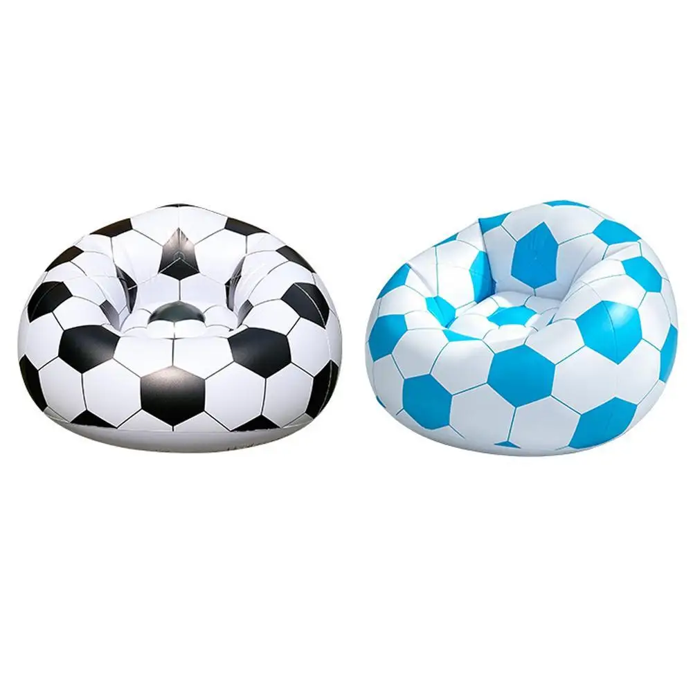 Inflatable Basketball Sofa Bean Bag Chair Air Lounge Couch Waterproof PVC Football Lazy Sofas Leisure Relaxing Chair for Outdoor view 2