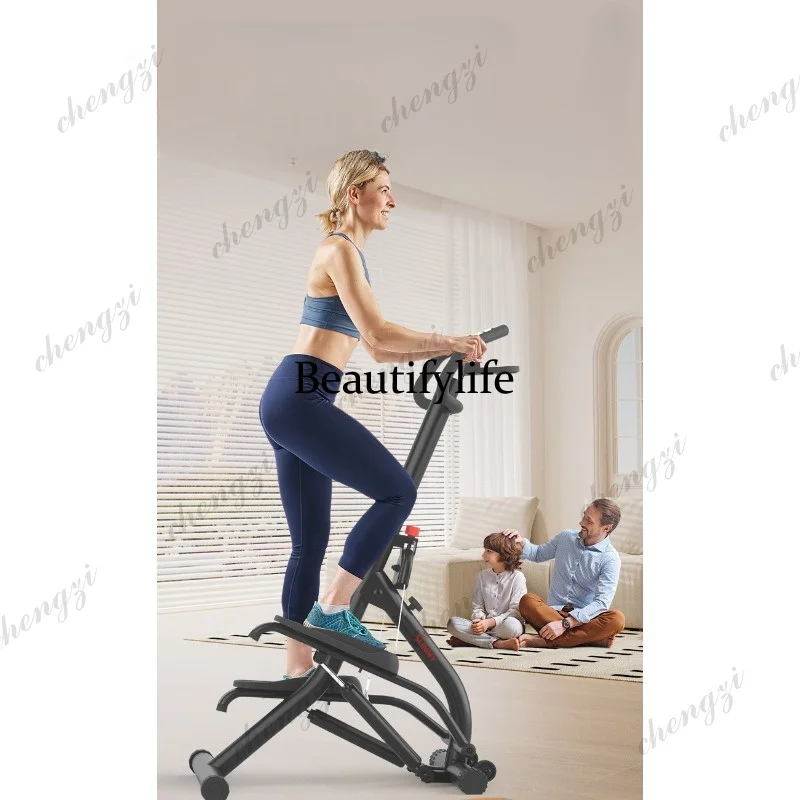 Mountaineering treadmill Home weight loss Stair climbing machine Fitness thin legs Small pedals Sports fat burning