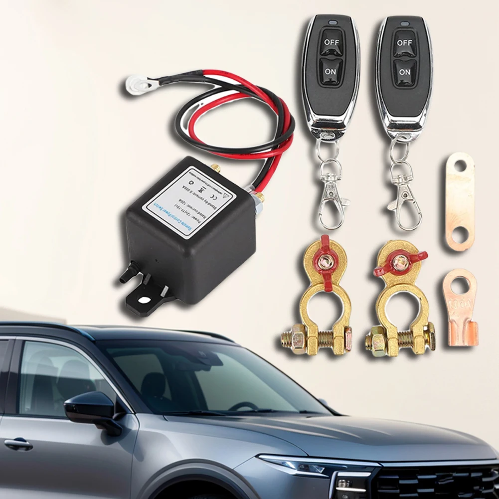 

Высокоточный главный выключатель аккумулятора 12 В 200 А, предотвращающий слив аккумулятора, дистанционный выключатель для каравана, внедорожника, грузовика