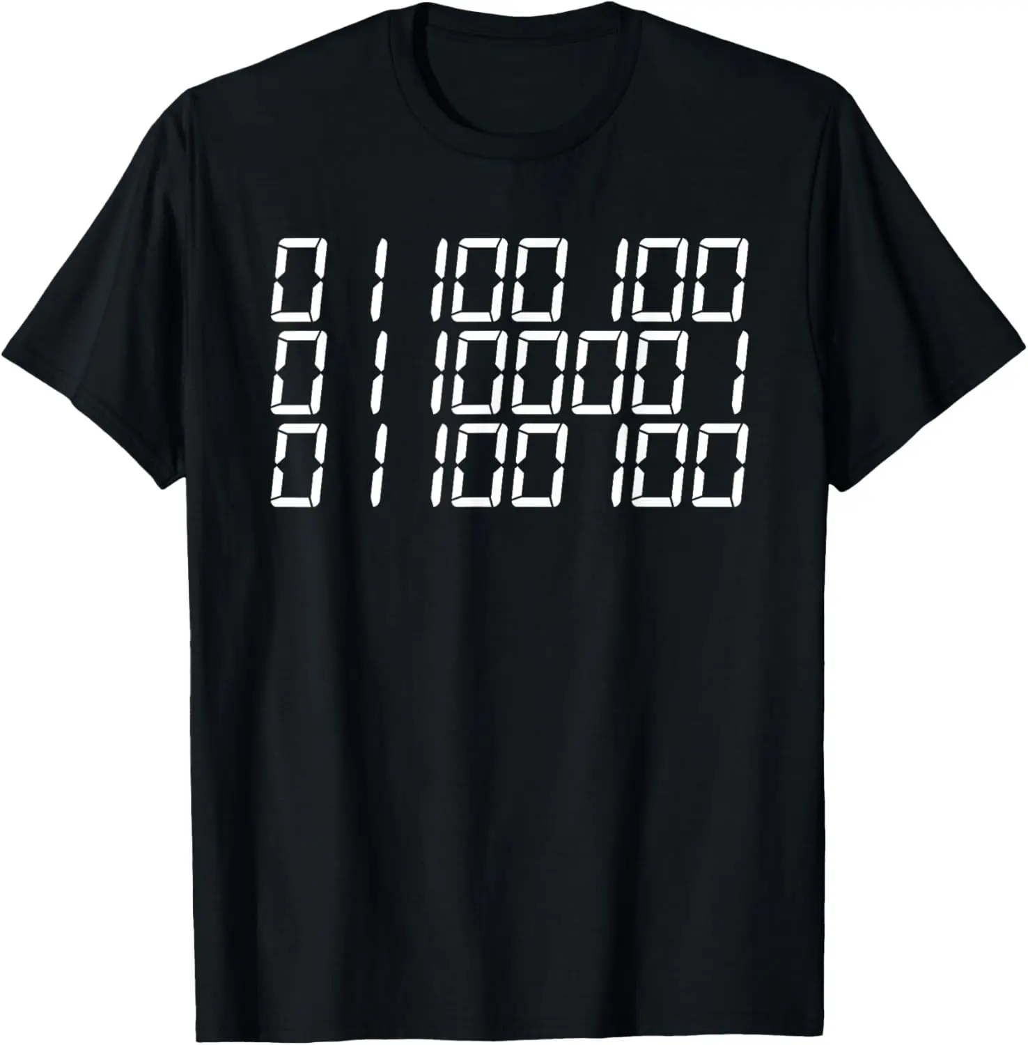 

Mens Dad In Binary Code T-Shirt - Computer Father's Day Gift