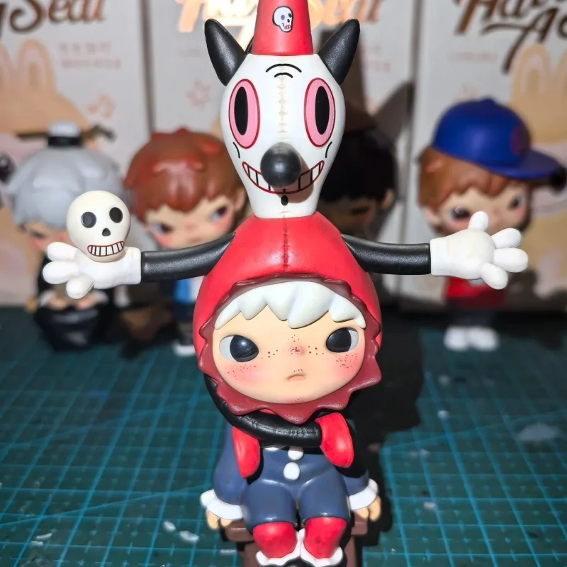 

New Original Hirono × Gary Baseman Figure Limited Handmade Pendant Hanging Card Collections For Birthday And Xmas