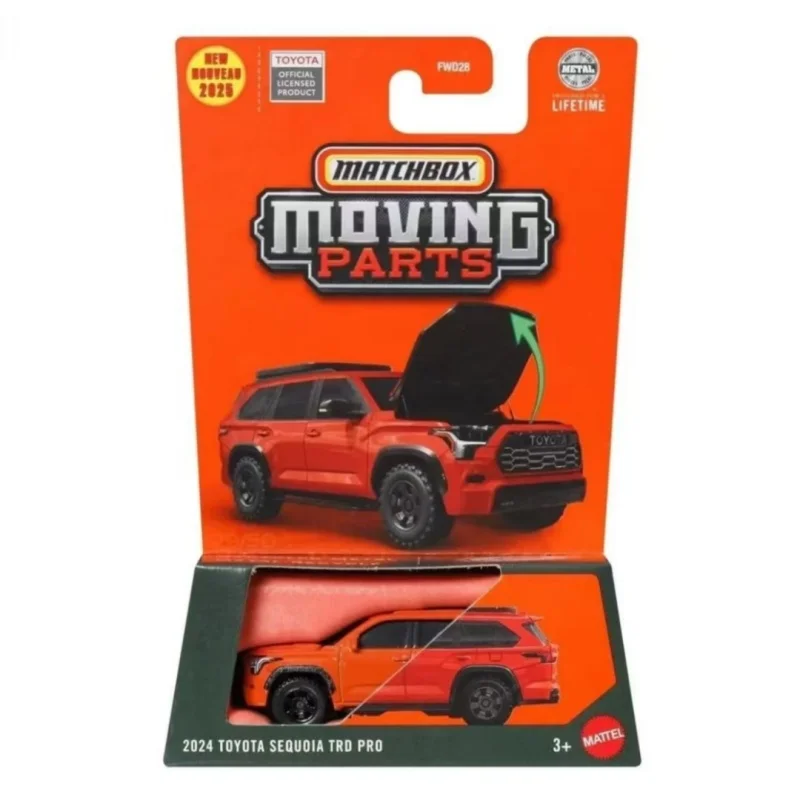 MATCHBOX 70th Anniversary Series Hot selling Alloy Car Tesla Pickup Mobile Door Opening Children's Toy Collector FWD28