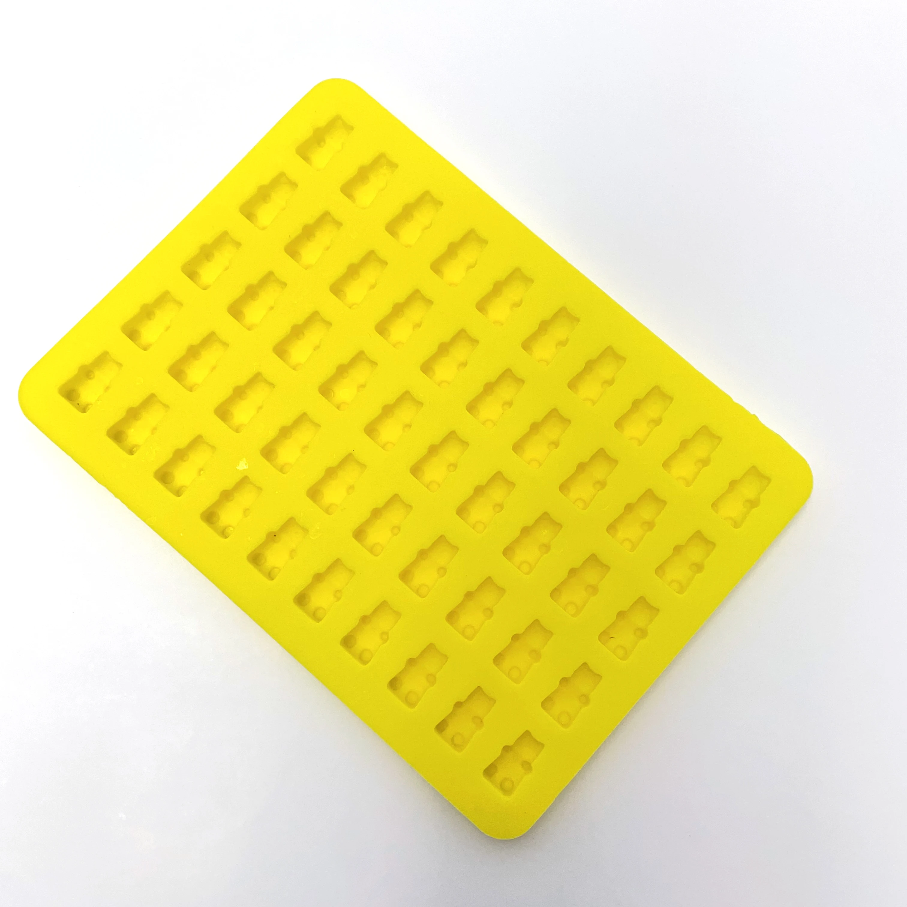 SUBADA Fudge Ice Cube Ice Cream Silicone Molds Little Bear Fruit Model For  Christmas Potluck Candy Grade Silicone Molds