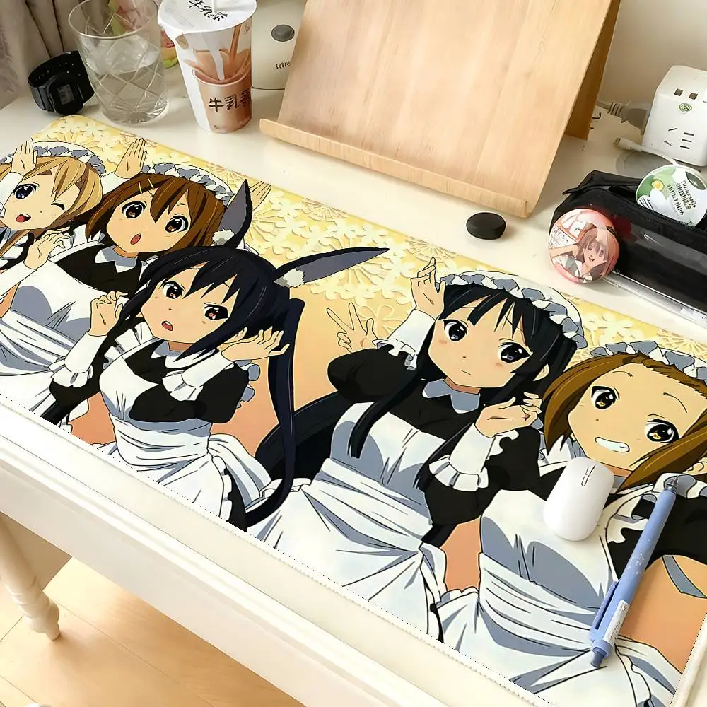 

Anime K-K-ON! Mouse Pad Computer Mat Deskpad Laptop Keyboard Mat Office Large Landscape Mousepad