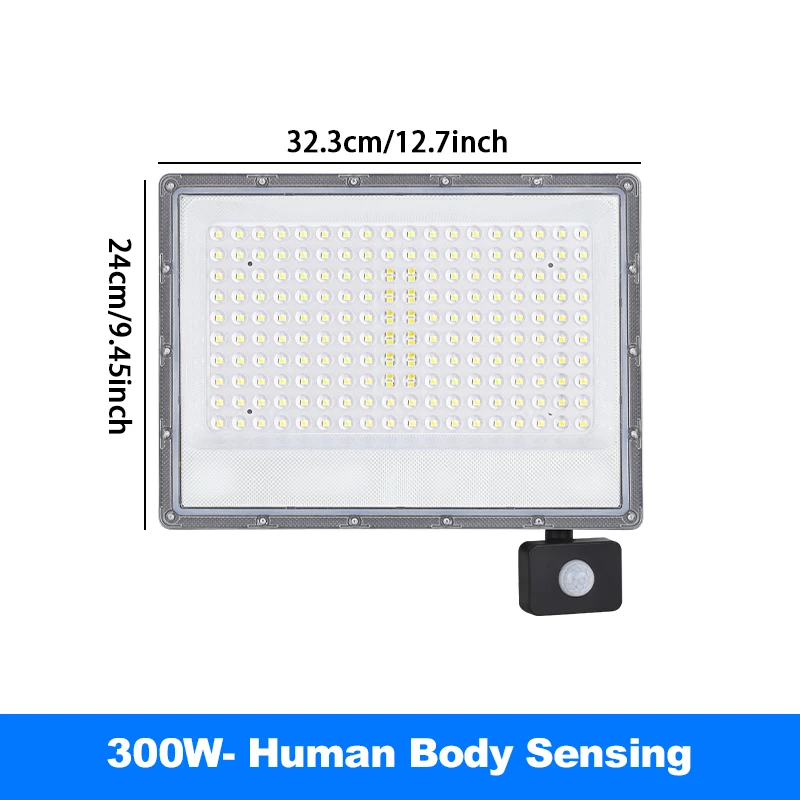 PARKSON Bewegungsmelder LED-Flutlicht, menschlicher Körper, der LED-Strahler erkennt, wasserdicht, für den Außenbereich, Zeitkontur-Flutlicht, AC 220 V, Lampenbeleuchtung 3