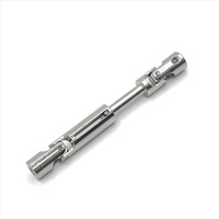 3pcs Metal Drive Shaft Driveshaft CVD for WPL B16 B36 JJRC Q60 Q63 Q64 Fayee FY004 MN-77 6WD 6X6 RC Car Upgrades Parts