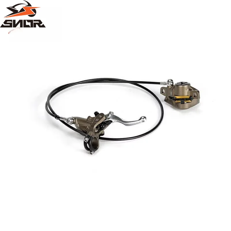 SNOR Motorcycle Front Rear Brake System Integrated Brake Pump System Set For SURRON Hyper Bee Electric Dirt Bike Accessories