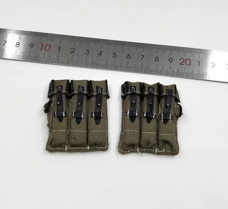 1/6 Marsdivine G018 G-018 WWII Series Ardennes Soldier STG44 Bullet Bags Waist Belt Bags Fit 12