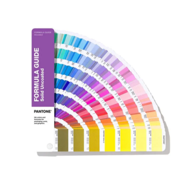 New version of PANTONE International Standard Color Card PANTONE U