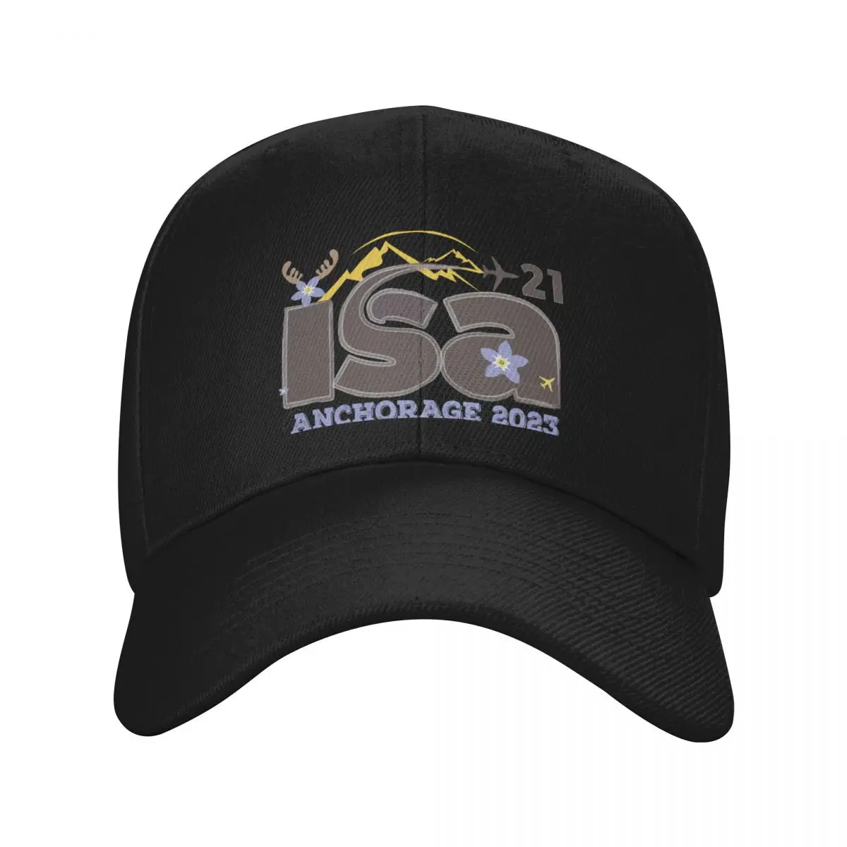 Anchorage Conference Merchandise 2023 Baseball Cap summer hat Snapback Cap Wild Ball Hat Hats For Women Men's