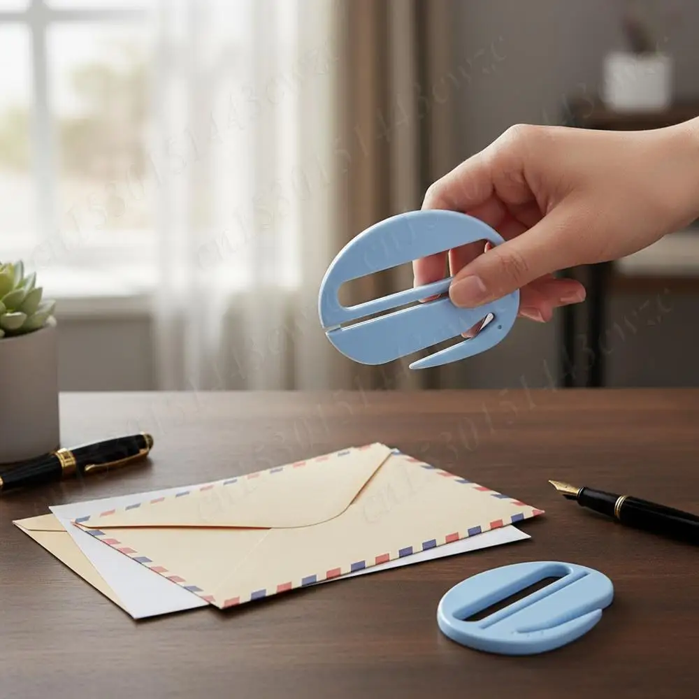 6 قطعة المشقق المغلف دون ضرر حزمة فتاحة القاطع ورق التغليف مفتوحة بدقة فتاحة البريد شفرة للنساء الرجال مكتب #6