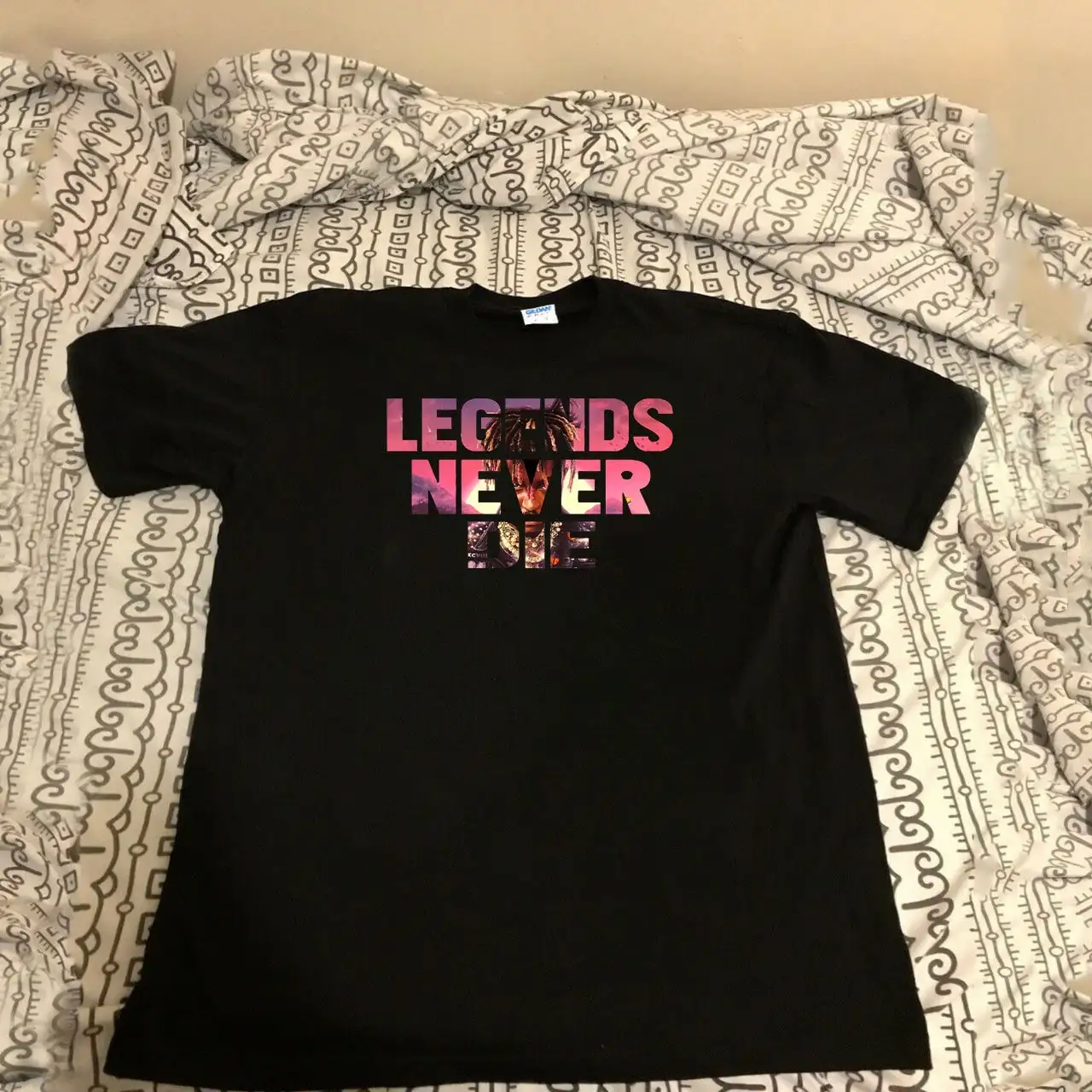 Juice Legends Never Die Black T Shirt SweaT s Size S 4XL Adult High Quality Best