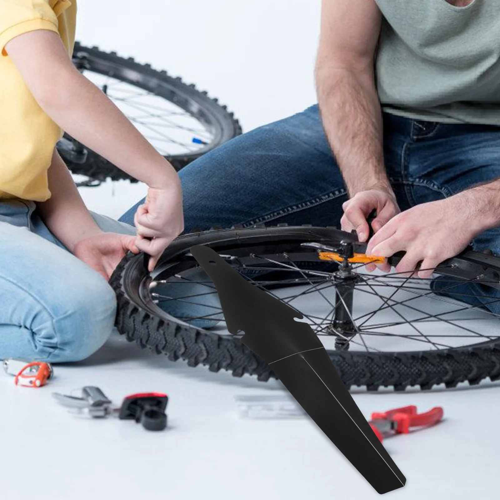 

Cycling Mud Guard Plastic Front Rear Fender for Mountain Road Bike Waterproof Dirt Splash Protection Accessory