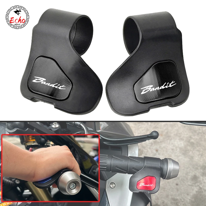 For Suzuki GSF 250 400 650 600 S N 1250 BANDIT High quality Motorcycle Fashion Accessories CNC Throttle Clip Labor Saver