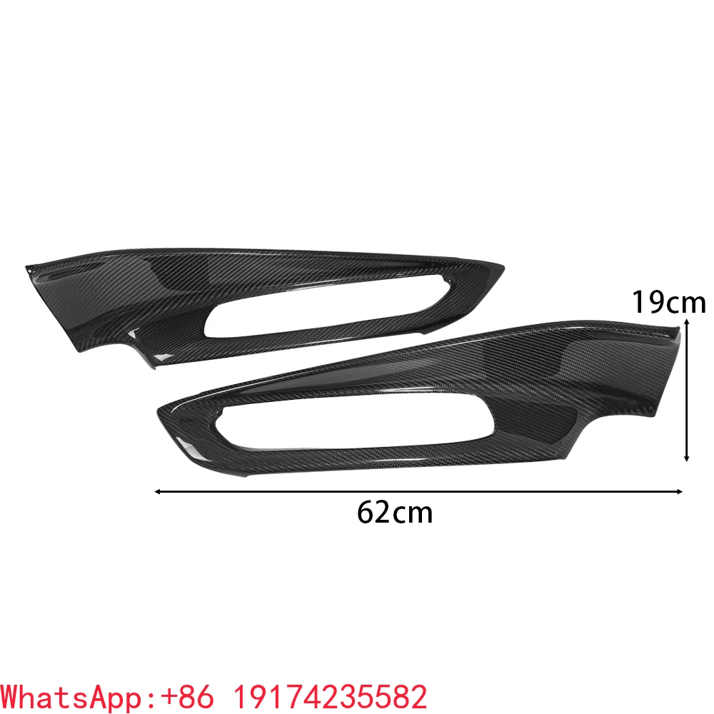 

Fit for C8 Corvette Dry Carbon Fiber Interior Trims Door Handle Cover 2020+