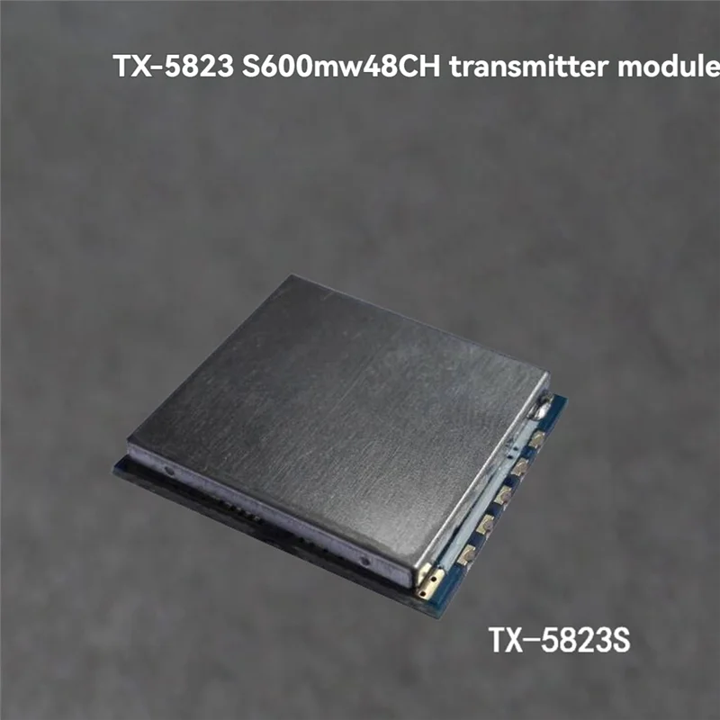 AC56-5.8G FPV VTX TX5823 Audio Video Transmitter Module 8CH 0-600MW Infinitely Adjustable For FPV Racing Drone
