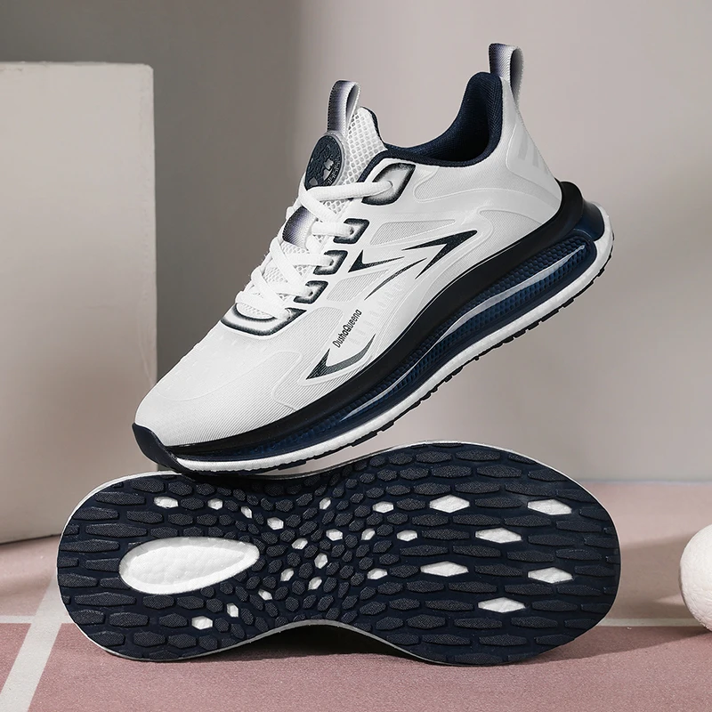 2026 New Popcorn Sole Casual Sneakers Men Women Fashion Trendy Shoes Lightweight Cushion Breathable Mesh Walking Trainers