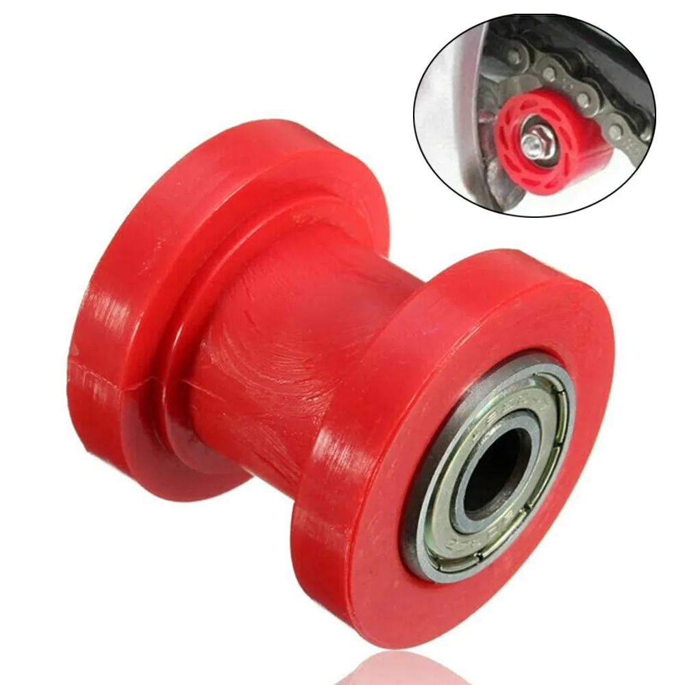 Reliable 8mm Chain Roller Tensioner Adjuster Pulley Wheel Guide for Dirt Bike XR50 Chinese Pits Dirt CRF50 XR50