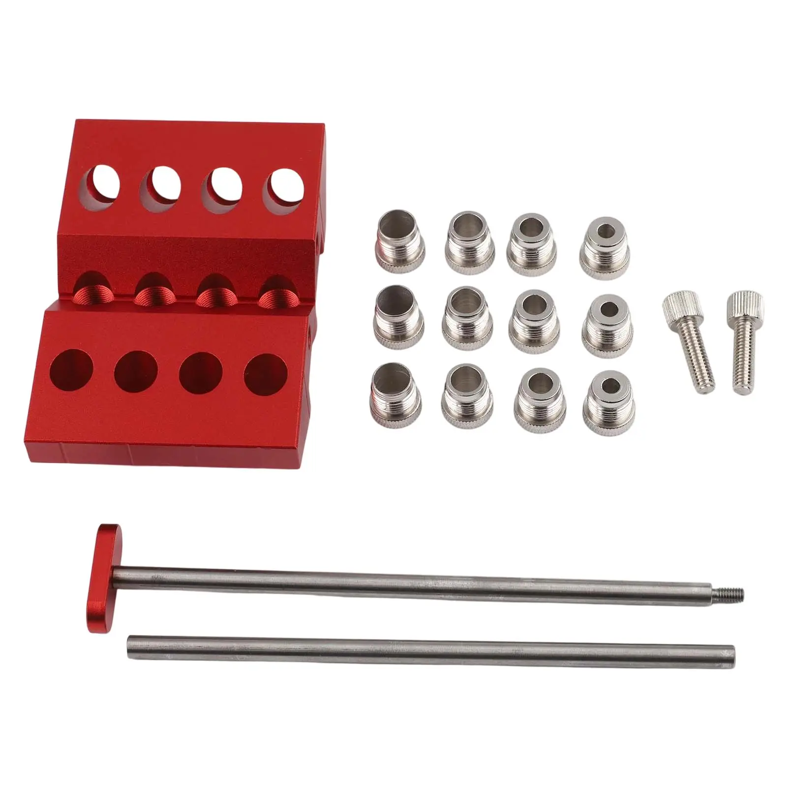 

Adjustable Drill Angle Drill Guide Aluminum Alloy Construction Compact Design Drilling Guide For Wood Projects Aluminum Alloy