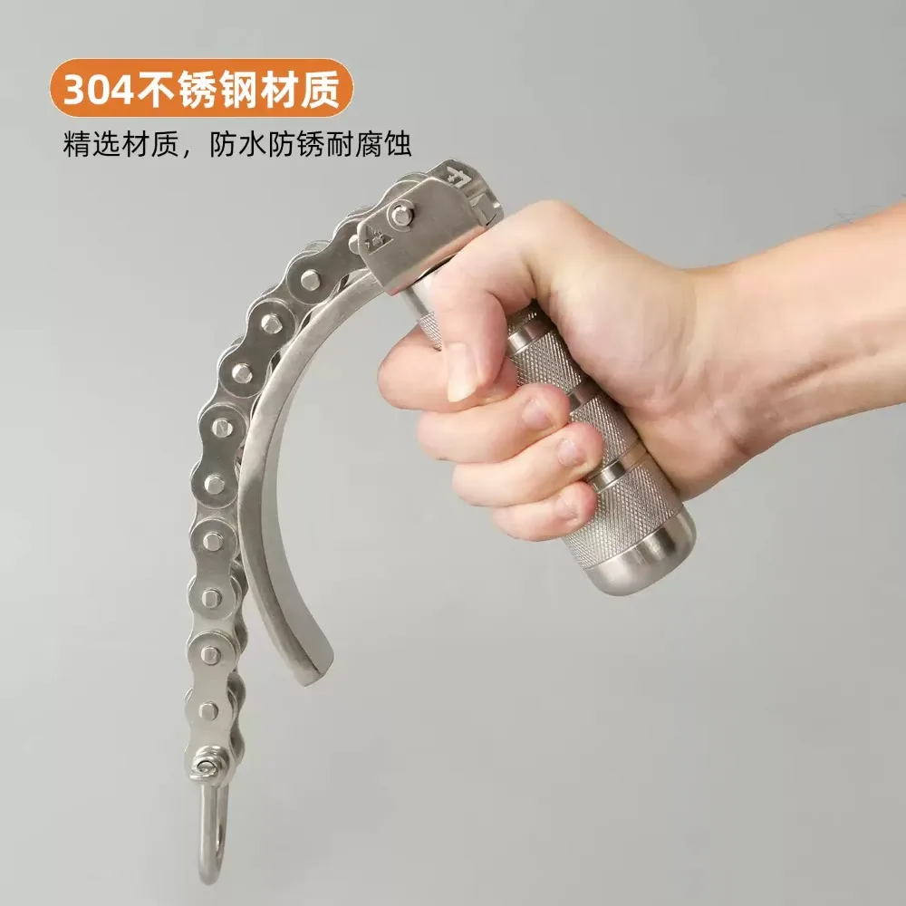 1pcs Stainless steel, handle rotation forward and backward/wrist equipment/strength training, household