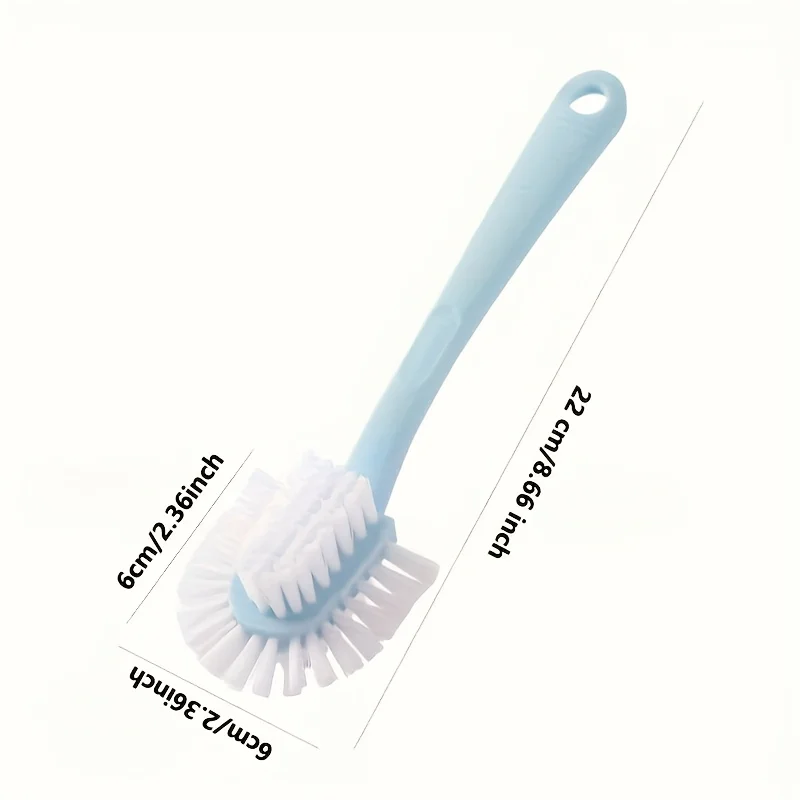 Random Color 5‑Sided Shoe Brush, Multi‑Purpose Cleaner for Shoes & Clothes