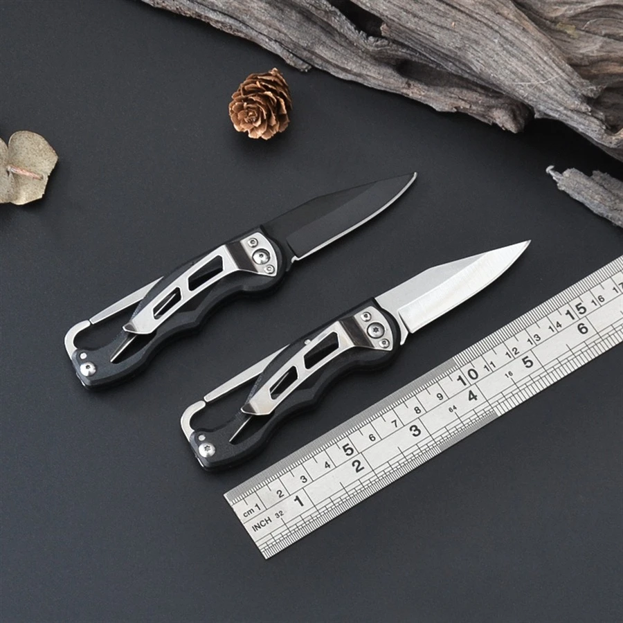 2025 رائجة البيع EDC سكين للفرد صلابة عالية التخييم في الهواء الطلق سكين جيب محمول صغير