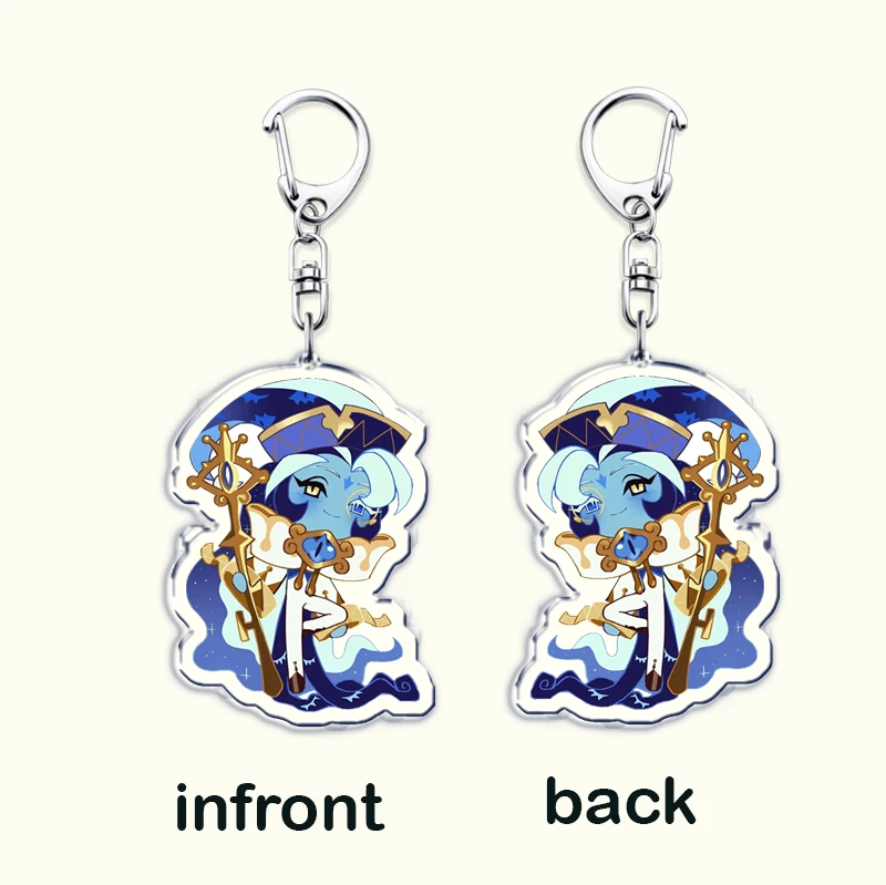 تتجه لعبة الكرتون كوكي Chibis سلاسل المفاتيح للملحقات حقيبة الظل الحليب الفانيليا النقية Keyrings مجوهرات المشجعين الأصدقاء الهدايا #6