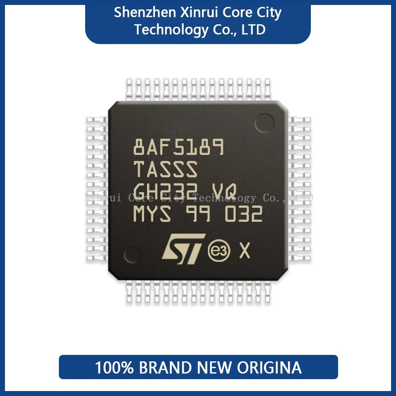 

Latest IC STM8AF5189TASSS MCU Programmable Microcontroller QFP64 module Chips Original Genuine Spot Single-chip