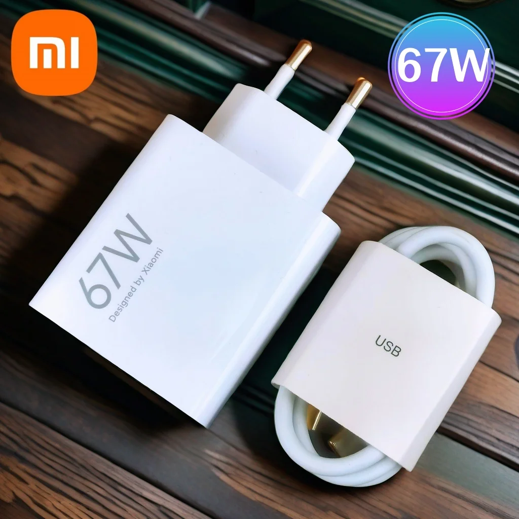 Original Xiaomi 67W Charger Fast Charge Turbo Adapter Usb Type C Cable For Redmi Note 14 13 Pro Mi 13 Lite K60 K60E K50 Phone