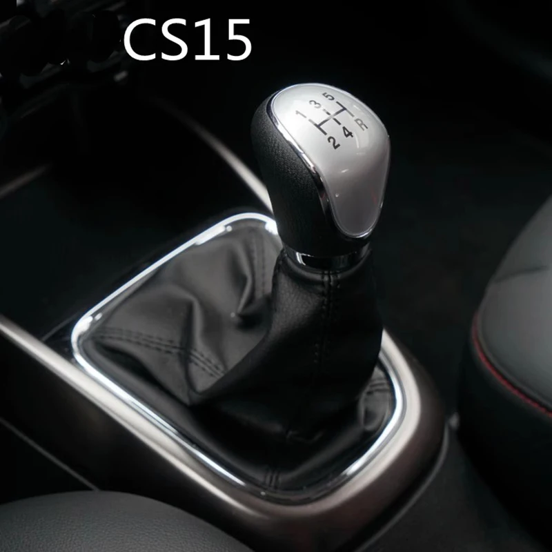 Shift Gear Handle Assy for CHANGAN CS15 Shift Sleeve Gear Shift Knob Collars Handball Variable Speed Dust Cover